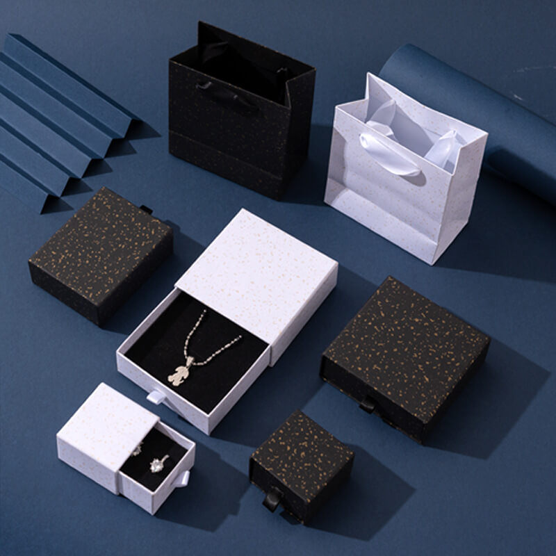 paper luxury jewelry gift box drawer box