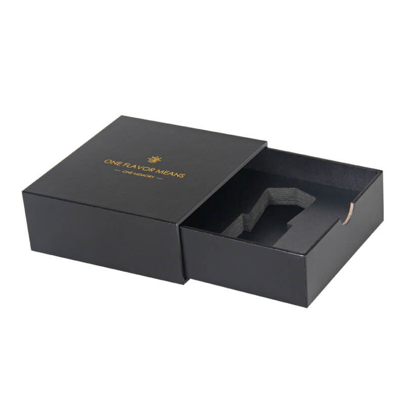 beauty gift box with pull out drawer